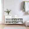 High Gloss White Shoe Cabinet - 102x36x60 cm | HipoMarket