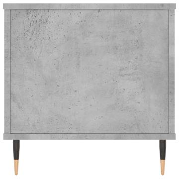 Stylish Concrete Grey Coffee Table - Lift-Top Design