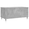 Stylish Concrete Grey Coffee Table - Lift-Top Design