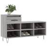 Shoe Cabinet Grey Sonoma - Stylish & Durable | HipoMarket