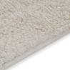 Luxurious Bathroom Mat Set - 2 Pieces Fabric White