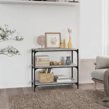 Book Cabinet Grey Sonoma - Stylish Storage Solution