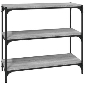 Book Cabinet Grey Sonoma - Stylish Storage Solution