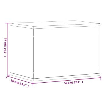 Acrylic Display Box 56x36x37 cm - Transparent & Dustproof