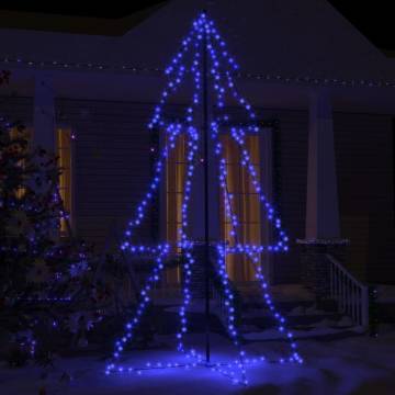 Christmas Cone Tree with 300 LEDs | Indoor & Outdoor Decor