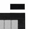 Insect Door Curtain 210x100cm - Black, 2 pcs Magnetic Closure