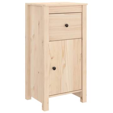 Sideboard 40x35x80 cm Solid Wood Pine - Stylish Storage Solution