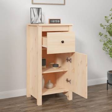 Sideboard 40x35x80 cm Solid Wood Pine - Stylish Storage Solution