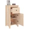 Sideboard 40x35x80 cm Solid Wood Pine - Stylish Storage Solution