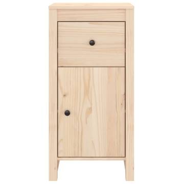 Sideboard 40x35x80 cm Solid Wood Pine - Stylish Storage Solution