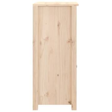 Sideboard 40x35x80 cm Solid Wood Pine - Stylish Storage Solution