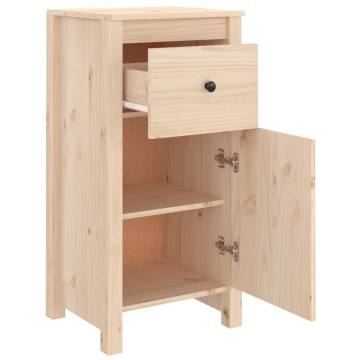 Sideboard 40x35x80 cm Solid Wood Pine - Stylish Storage Solution