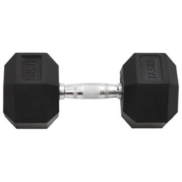 Dumbbell 17.5 kg Cast Iron - Durable & Versatile Workouts