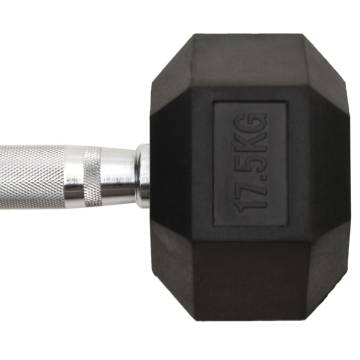 Dumbbell 17.5 kg Cast Iron - Durable & Versatile Workouts