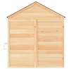 Playhouse with Lockable Door & Flower Pots | Solid Wood Fir