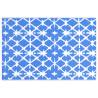 Trendy Outdoor Carpet Blue & White 190x290 cm | HipoMarket