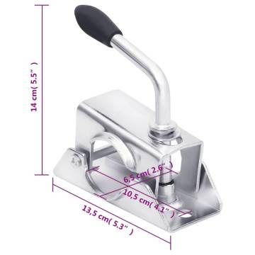 Jockey Wheel 48 mm - Robust & Rust-Resistant Trailer Support