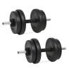 Dumbbell with Plates 40 kg Weight 2x 20 kg Number of 1 