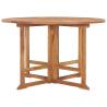 5 Piece Folding Outdoor Dining Set - Solid Wood Teak