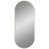 Wall Mirror Gold 70x30 cm Oval | Stylish Home Decor