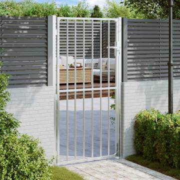 Stainless Steel Garden Gate 100x180 cm for Secure Entry