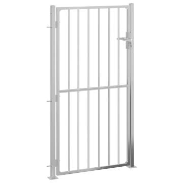 Stainless Steel Garden Gate 100x180 cm for Secure Entry