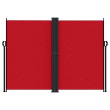 Retractable Side Awning Red 180x1000 cm - Hipo Market