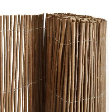 Willow Fence 500x100 cm - Durable Outdoor Decor | HipoMarket