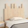 Elegant Solid Wood Pine Wall Headboard 95.5x3x80 cm