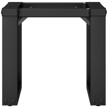 Coffee Table Legs O-Frame | Cast Iron | 40x40x33 cm