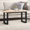 Coffee Table Legs O-Frame - Industrial Cast Iron (70x30x43 cm)