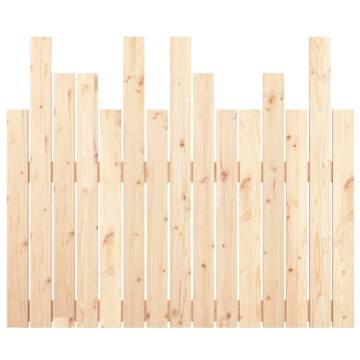 Elegant Solid Wood Pine Wall Headboard 95.5x3x80 cm