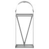 Log Holder Silver 40x45x100 cm Galvanised Steel - Hipo Market