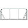 Log Holder Green 234x45x100 cm - Galvanised Steel | HipoMarket