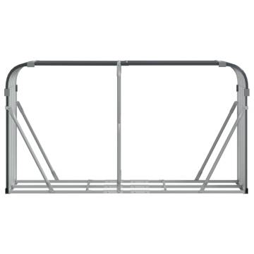 Log Holder Anthracite 180x45x100 cm | Galvanised Steel Storage