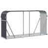 Log Holder Anthracite 180x45x100 cm | Galvanised Steel Storage