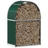 Log Holder Green 80x45x120 cm - Durable Galvanised Steel