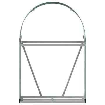 Log Holder Green 80x45x120 cm - Durable Galvanised Steel