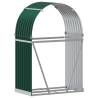 Log Holder Green 80x45x120 cm - Durable Galvanised Steel