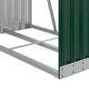 Log Holder Green 80x45x120 cm - Durable Galvanised Steel