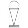 Log Holder Light Grey 40x45x100 cm Galvanised Steel | Hipo Market