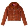 Kids' Jacket Corduroy Cognac 116 Size 116 (5-6y) 