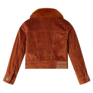 Kids' Jacket Corduroy Cognac 116 - Stylish & Comfortable