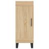 Stylish Highboard Sonoma Oak - 34.5x34x180 cm | HipoMarket