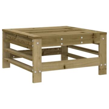 6 Piece Garden Lounge Set - Impregnated Wood Pine | Hipomarket