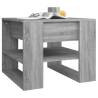 Coffee Table Grey Sonoma - 55.5x55x45 cm Engineered Wood