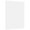 Stretched Canvases 12 pcs - White Fabric & Solid Pine Wood