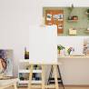 Stretched Canvases 12 pcs White Fabric and Solid Wood Pine Size 70 x 50 x 1.5 cm 