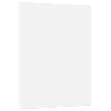 Stretched Canvases - 12 pcs White Fabric & Solid Pine Wood