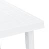 White Camping Table 79x56 cm - Stylish & Durable Outdoor Use